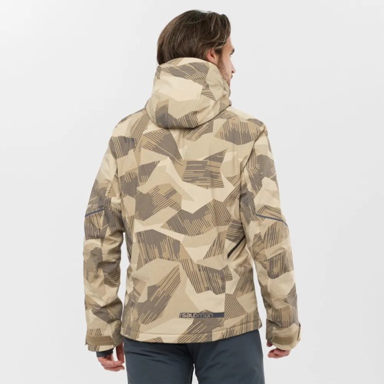 Chaquetas De Esquí Salomon Brilliant Insulated Hombre Camuflados | MX ZVDT571